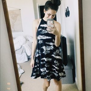 Old Navy High Neck Jersey Swing Dress